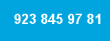 923 845 97 81 923 845 97 81